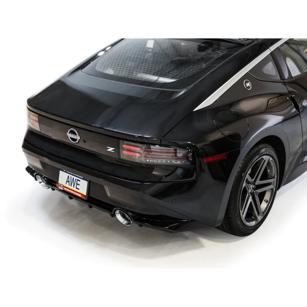 AWE 2023 Nissan Z RZ34 RWD Touring Edition Catback Exhaust System w/ Chrome Silver - product view 7 - AWE part 3015-32400