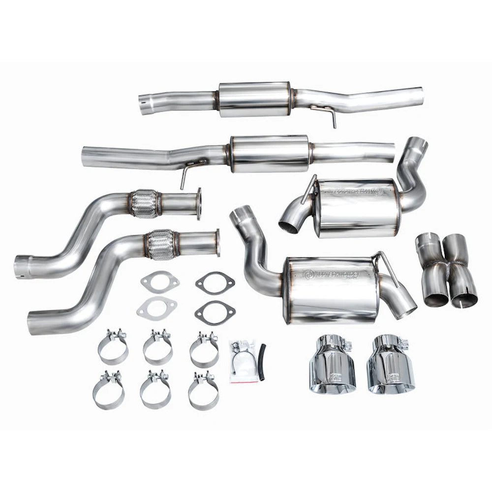 AWE 2023 Nissan Z RZ34 RWD Touring Edition Catback Exhaust System w/ Chrome Silver - product view 15 - AWE part 3015-32400
