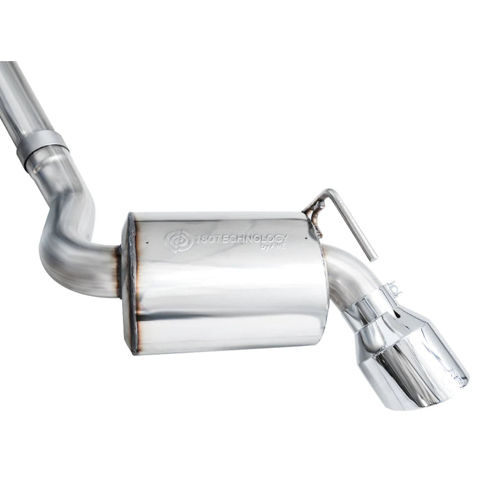 AWE 2023 Nissan Z RZ34 RWD Touring Edition Catback Exhaust System w/ Chrome Silver - product view 17 - AWE part 3015-32400