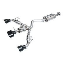 Load image into Gallery viewer, AWE Tuning 2023+ Toyota GR Corolla Touring Edition Exhaust - Diamond Black Tips - AWE part 3015-53472