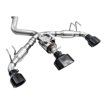 Load image into Gallery viewer, AWE Tuning 2023+ Toyota GR Corolla Touring Edition Exhaust - Diamond Black Tips - product view 2 - AWE part 3015-53472