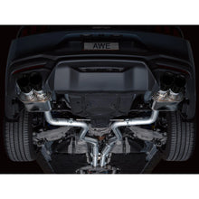 Load image into Gallery viewer, AWE 2024 Ford Mustang GT Fastback S650 RWD SwitchPath Catback Exhaust w/ Quad Diamond - product view 10 - AWE part 3025-43650