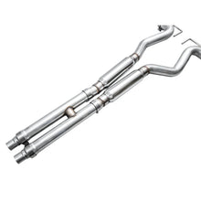Load image into Gallery viewer, AWE 2024 Ford Mustang GT Fastback S650 RWD SwitchPath Catback Exhaust w/ Quad Diamond - product view 17 - AWE part 3025-43650