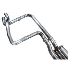 Load image into Gallery viewer, AWE Tuning 2025+ RAM 1500 RHO 3.0 I6 TT 0FG Dual Rear Exit Cat-Back Exhaust - Chrome - product view 5 - AWE part 3015-32630