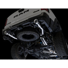 Load image into Gallery viewer, AWE Tuning 2025+ RAM 1500 RHO 3.0 I6 TT 0FG Dual Rear Exit Cat-Back Exhaust - Chrome - product view 10 - AWE part 3015-32630