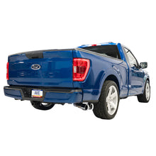 Load image into Gallery viewer, AWE 21-25 Ford F150 (14th Gen Reg Cab) Cat-Back Exhaust - 4.5in Dual Side Exit Chrome - product view 2 - AWE part 3015-32145