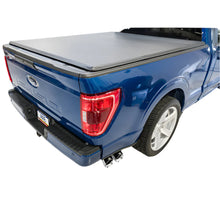 Load image into Gallery viewer, AWE 21-25 Ford F150 (14th Gen Reg Cab) Cat-Back Exhaust - 4.5in Dual Side Exit Chrome - product view 4 - AWE part 3015-32145