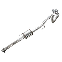 Load image into Gallery viewer, AWE 21-25 Ford F150 (14th Gen Reg Cab) Cat-Back Exhaust - 4.5in Dual Side Exit Chrome - product view 5 - AWE part 3015-32145