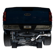 Load image into Gallery viewer, AWE 21-25 Ford F150 (14th Gen Reg Cab) Cat-Back Exhaust - 4.5in Dual Side Exit Chrome - product view 10 - AWE part 3015-32145