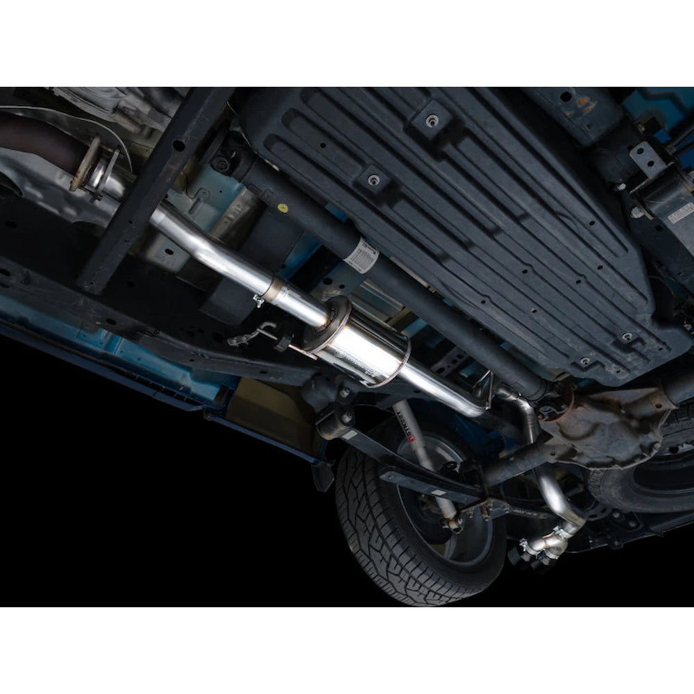 AWE 21-25 Ford F150 (14th Gen Reg Cab) Cat-Back Exhaust - 4.5in Dual Side Exit - product view 10 - AWE part 3015-33145