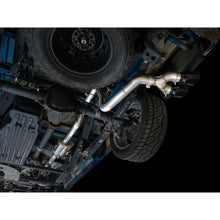 Load image into Gallery viewer, AWE 21-25 Ford F150 (14th Gen Reg Cab) Cat-Back Exhaust - 4.5in Dual Side Exit - product view 12 - AWE part 3015-33145