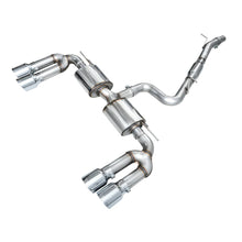 Load image into Gallery viewer, AWE 22-24 Audi 8Y S3 Touring Edition Exhaust - Chrome Silver Tips - AWE part 3015-42897
