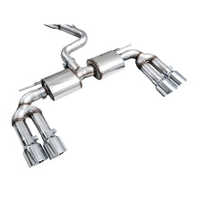 Load image into Gallery viewer, AWE 22-24 Audi 8Y S3 Touring Edition Exhaust - Chrome Silver Tips - product view 11 - AWE part 3015-42897