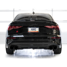 Load image into Gallery viewer, AWE 22-24 Audi 8Y S3 Touring Edition Exhaust - Diamond Black Tips - product view 7 - AWE part 3015-43897