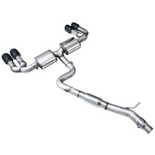Load image into Gallery viewer, AWE 22-24 Audi 8Y S3 Touring Edition Exhaust - Diamond Black Tips - product view 11 - AWE part 3015-43897