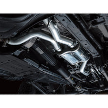 Load image into Gallery viewer, AWE Tuning 22-24 Ford Bronco Raptor 4WD Dual BashGuards Cat-Back SwitchPath Exhaust - product view 6 - AWE part 3025-31327