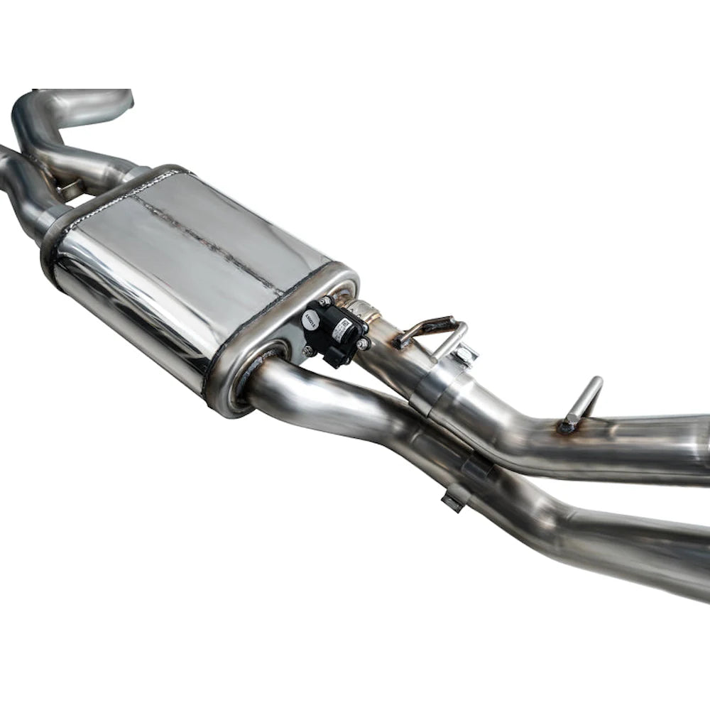 AWE Tuning 22-24 Ford Bronco Raptor 4WD Dual BashGuards Cat-Back SwitchPath Exhaust - product view 15 - AWE part 3025-31327