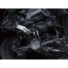 Load image into Gallery viewer, AWE Tuning 22-24 Ford Bronco Raptor 4WD Dual BashGuards Cat-Back SwitchPath Exhaust - product view 16 - AWE part 3025-31327