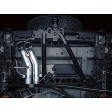 Load image into Gallery viewer, AWE Tuning 22-24 Ford Bronco Raptor 4WD Dual BashGuards Cat-Back SwitchPath Exhaust - product view 18 - AWE part 3025-31327