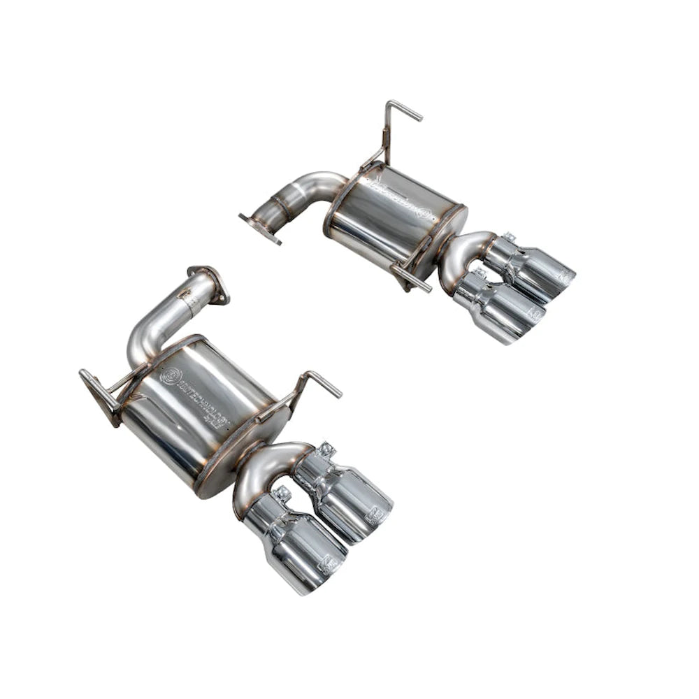 AWE Tuning 22-25 Subaru VB WRX Touring Edition Axle-Back Exhaust - Chrome Silver Tips - product view 7 - AWE part 3015-42424