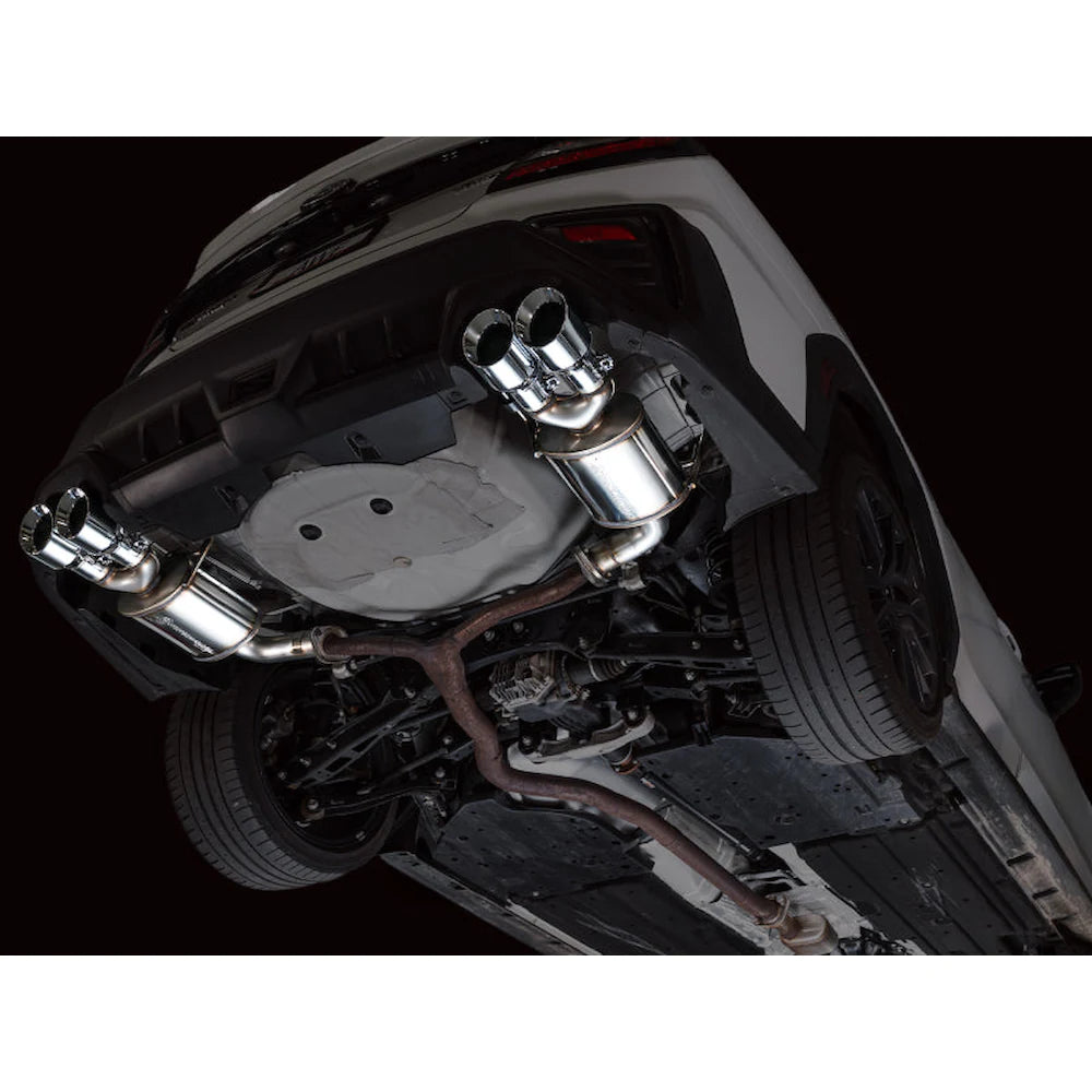 AWE Tuning 22-25 Subaru VB WRX Touring Edition Axle-Back Exhaust - Chrome Silver Tips - product view 8 - AWE part 3015-42424