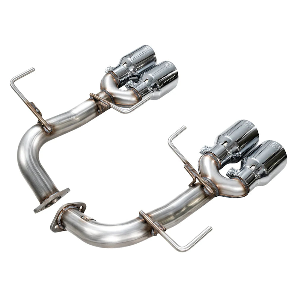 AWE Tuning 22-25 Subaru VB WRX Track Edition Axle-Back Exhaust - Chrome Silver Tips - product view 3 - AWE part 3020-42424