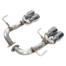 Load image into Gallery viewer, AWE Tuning 22-25 Subaru VB WRX Track Edition Axle-Back Exhaust - Chrome Silver Tips - product view 3 - AWE part 3020-42424