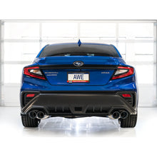 Load image into Gallery viewer, AWE Tuning 22-25 Subaru VB WRX Track Edition Axle-Back Exhaust - Chrome Silver Tips - product view 4 - AWE part 3020-42424