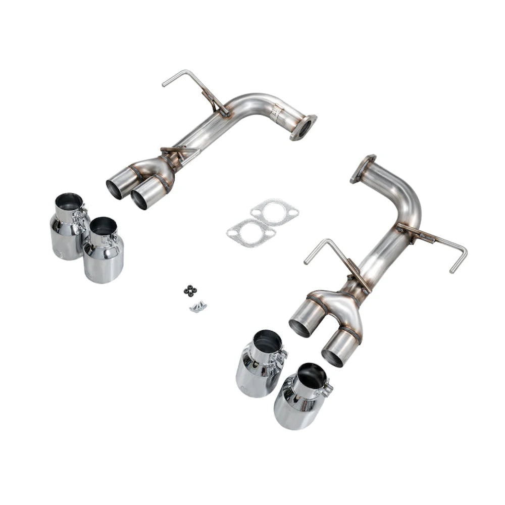 AWE Tuning 22-25 Subaru VB WRX Track Edition Axle-Back Exhaust - Chrome Silver Tips - product view 5 - AWE part 3020-42424