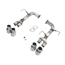 Load image into Gallery viewer, AWE Tuning 22-25 Subaru VB WRX Track Edition Axle-Back Exhaust - Chrome Silver Tips - product view 5 - AWE part 3020-42424