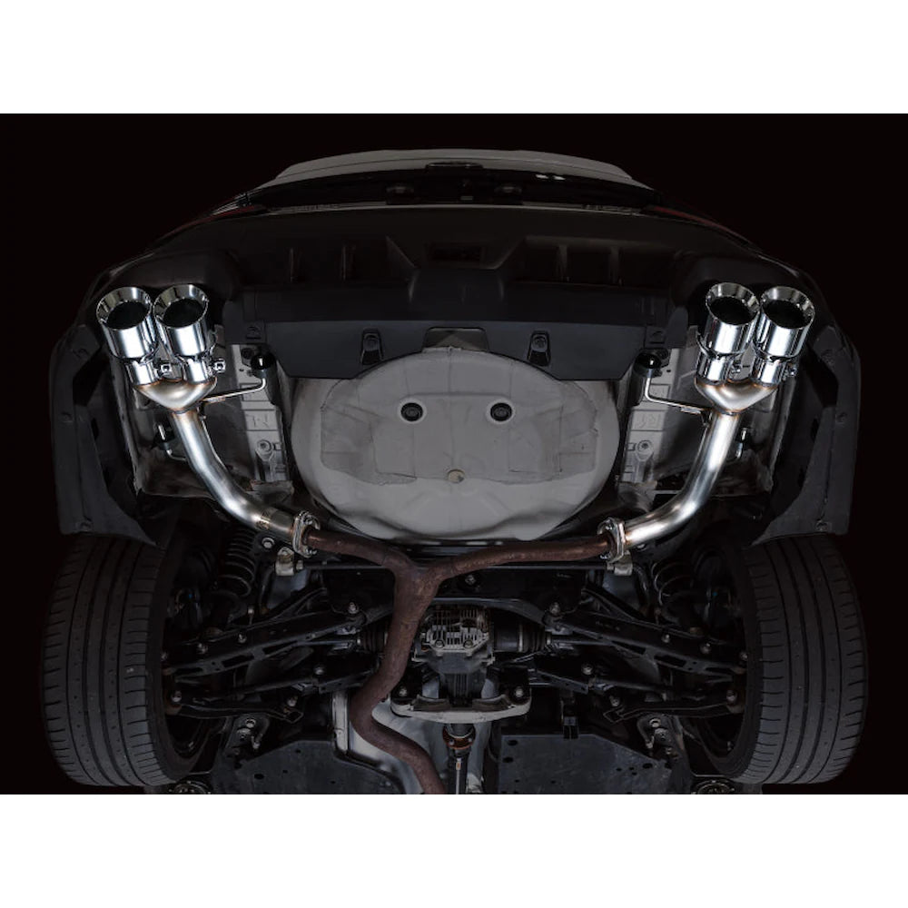 AWE Tuning 22-25 Subaru VB WRX Track Edition Axle-Back Exhaust - Chrome Silver Tips - product view 10 - AWE part 3020-42424
