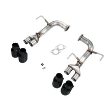 Load image into Gallery viewer, AWE Tuning 22-25 Subaru VB WRX Track Edition Axle-Back Exhaust - Diamond Black Tips - product view 3 - AWE part 3020-43424
