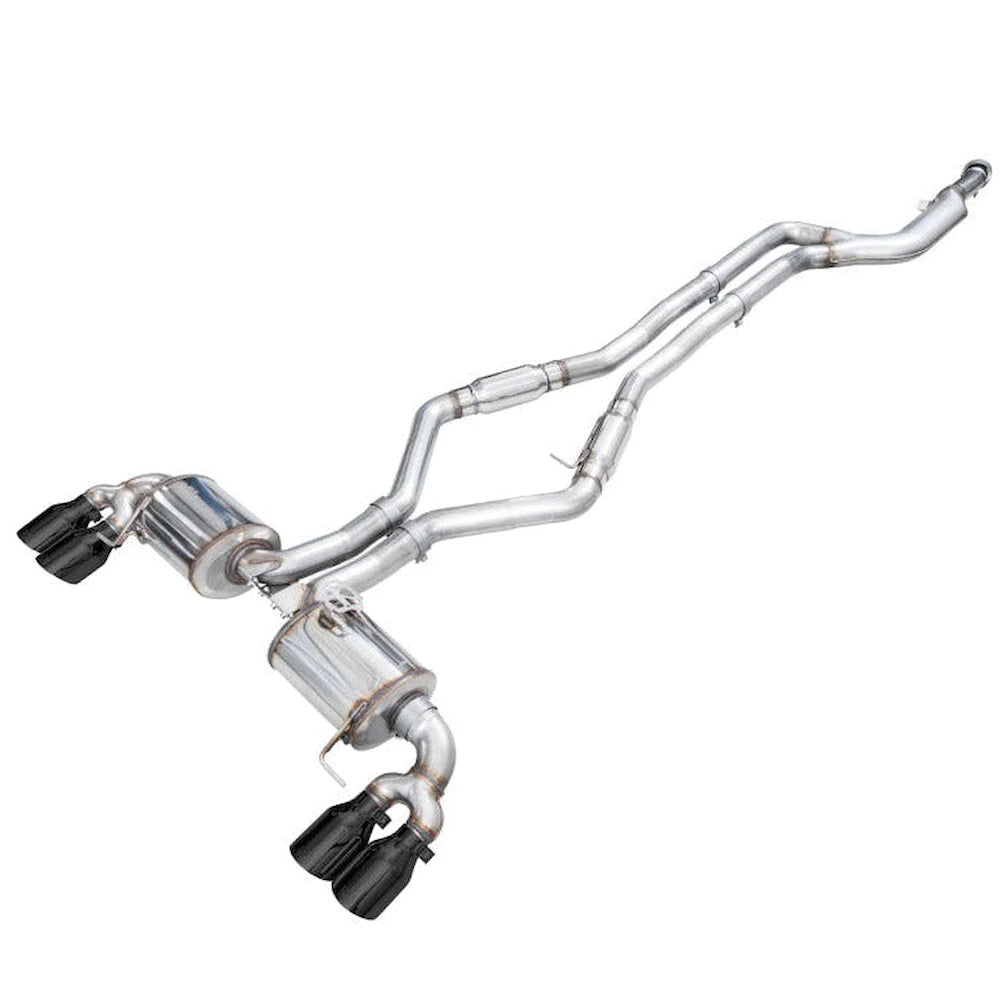 AWE Tuning 22-26 BMW M240i (G42) Touring Edition Exhaust - Diamond Black Tips - AWE part 3015-43240