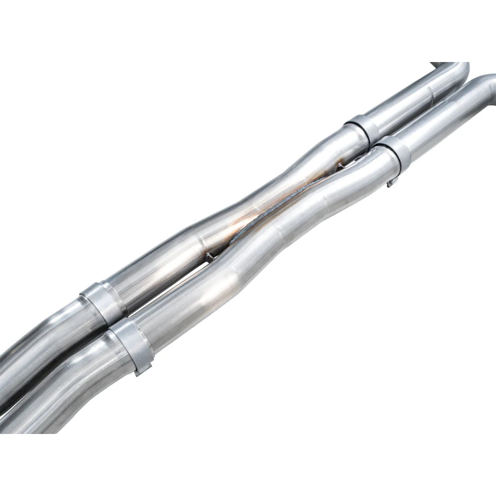 AWE Tuning 22-26 Cadillac CT5-V Blackwing SwitchPath Exhaust - Chrome Silver Tips - product view 13 - AWE part 3025-42562