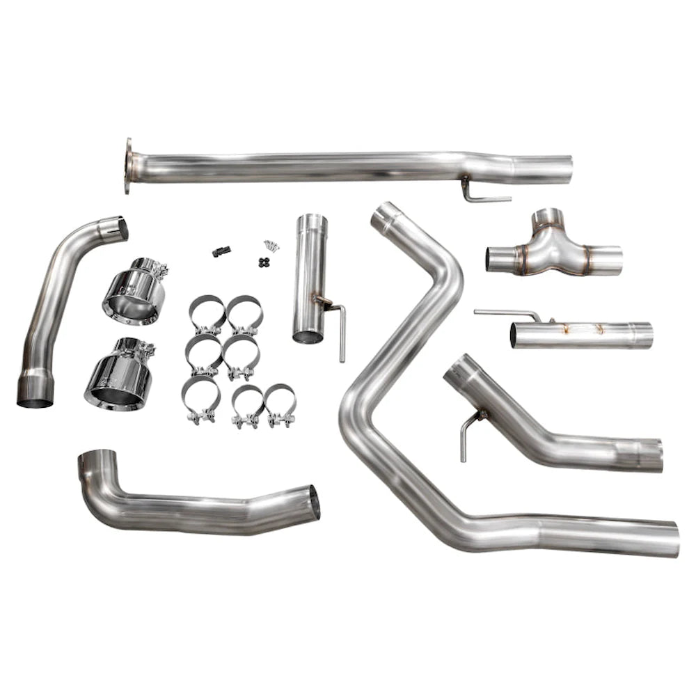 AWE Tuning 22-26 Hyundai Elantra N Track Edition Cat-Back Exhaust - Chrome Silver Tips - product view 7 - AWE part 3020-32237