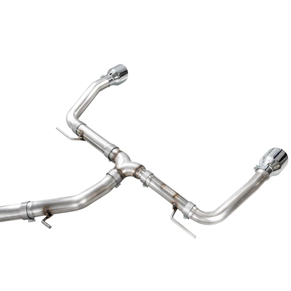 AWE Tuning 22-26 Hyundai Elantra N Track Edition Cat-Back Exhaust - Chrome Silver Tips - product view 9 - AWE part 3020-32237