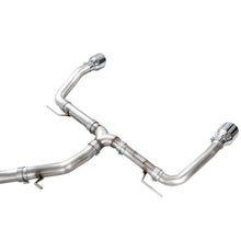Load image into Gallery viewer, AWE Tuning 22-26 Hyundai Elantra N Track Edition Cat-Back Exhaust - Chrome Silver Tips - product view 9 - AWE part 3020-32237