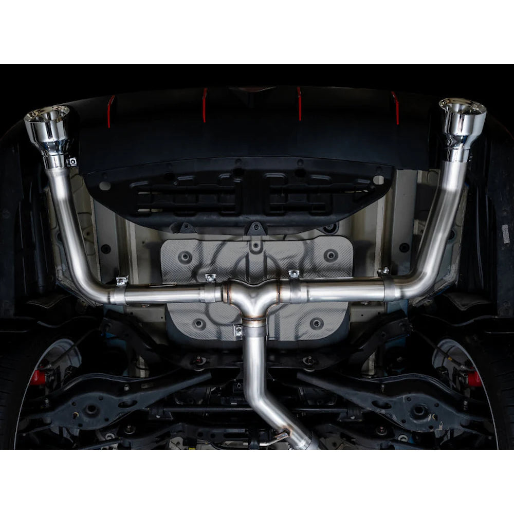 AWE Tuning 22-26 Hyundai Elantra N Track Edition Cat-Back Exhaust - Chrome Silver - product view 14 - AWE part 3020-32237