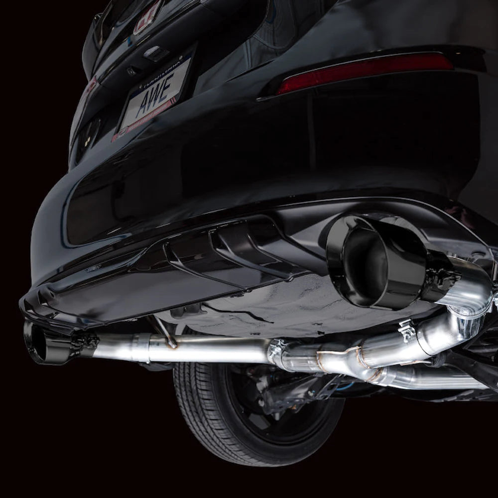 AWE Tuning 22+ Honda Civic Si/Acura Integra Track Edition Catback Exhaust - Dual - product view 8 - AWE part 3020-33331