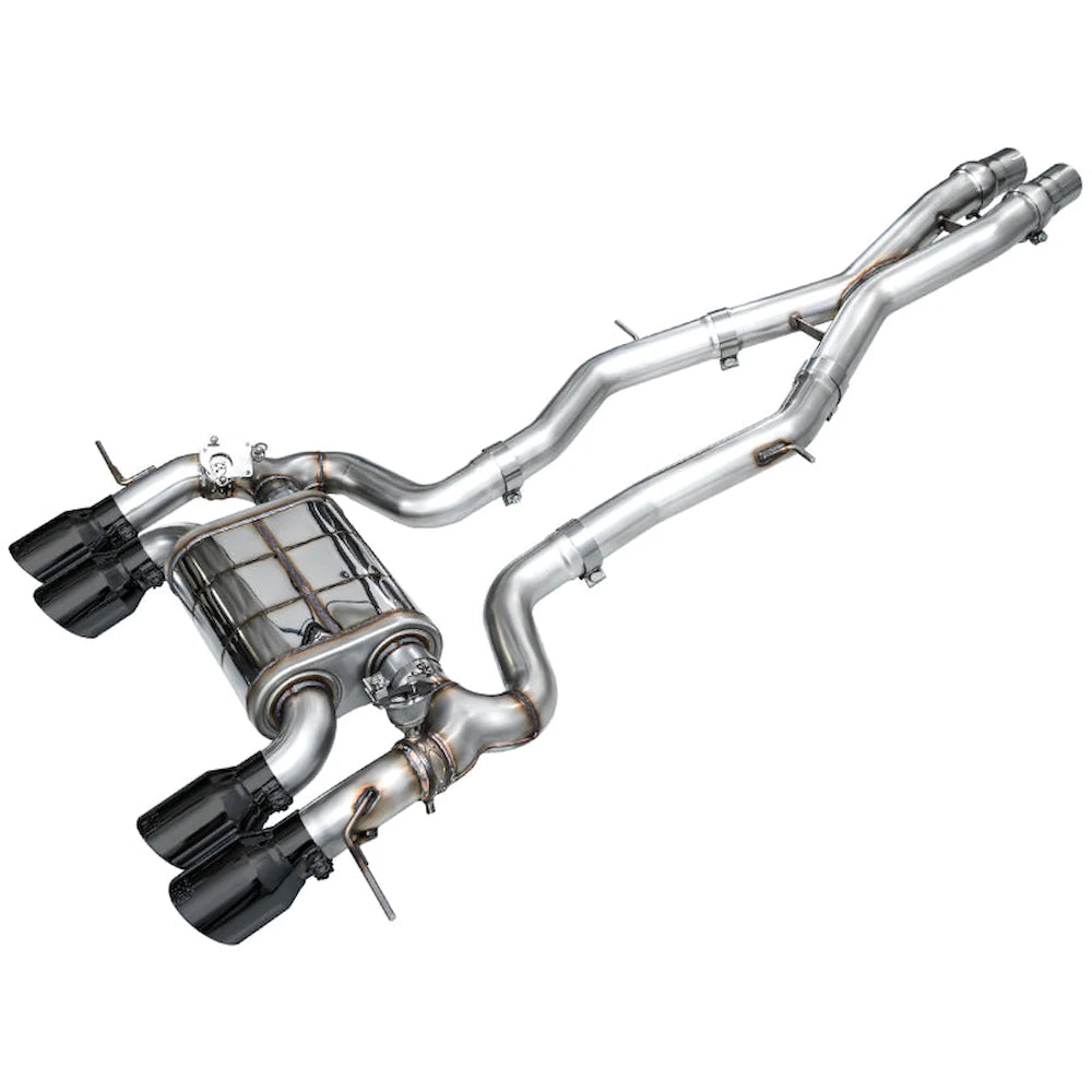 AWE Tuning 23-24 BMW G87 M2 SwitchPath Edition Exhaust - Diamond Black Tips - AWE part 3025-43487