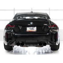 Load image into Gallery viewer, AWE Tuning 23-24 BMW G87 M2 SwitchPath Edition Exhaust - Diamond Black Tips - product view 8 - AWE part 3025-43487