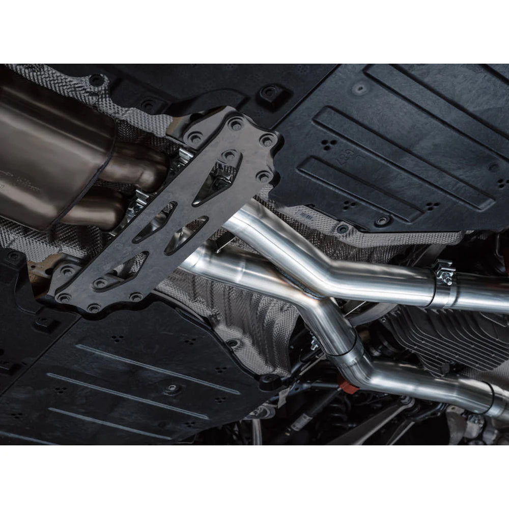 AWE Tuning 23-24 BMW G87 M2 SwitchPath Edition Exhaust - Diamond Black Tips - product view 13 - AWE part 3025-43487