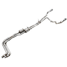 Load image into Gallery viewer, AWE 25+ RAM 1500 3.0TT 0FG Catback Touring Exhaust - Chrome Silver Tips - AWE part 3015-32530