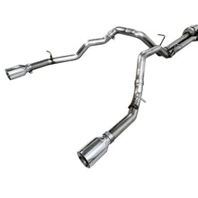 Load image into Gallery viewer, AWE 25+ RAM 1500 3.0TT 0FG Catback Touring Exhaust - Chrome Silver Tips - product view 3 - AWE part 3015-32530