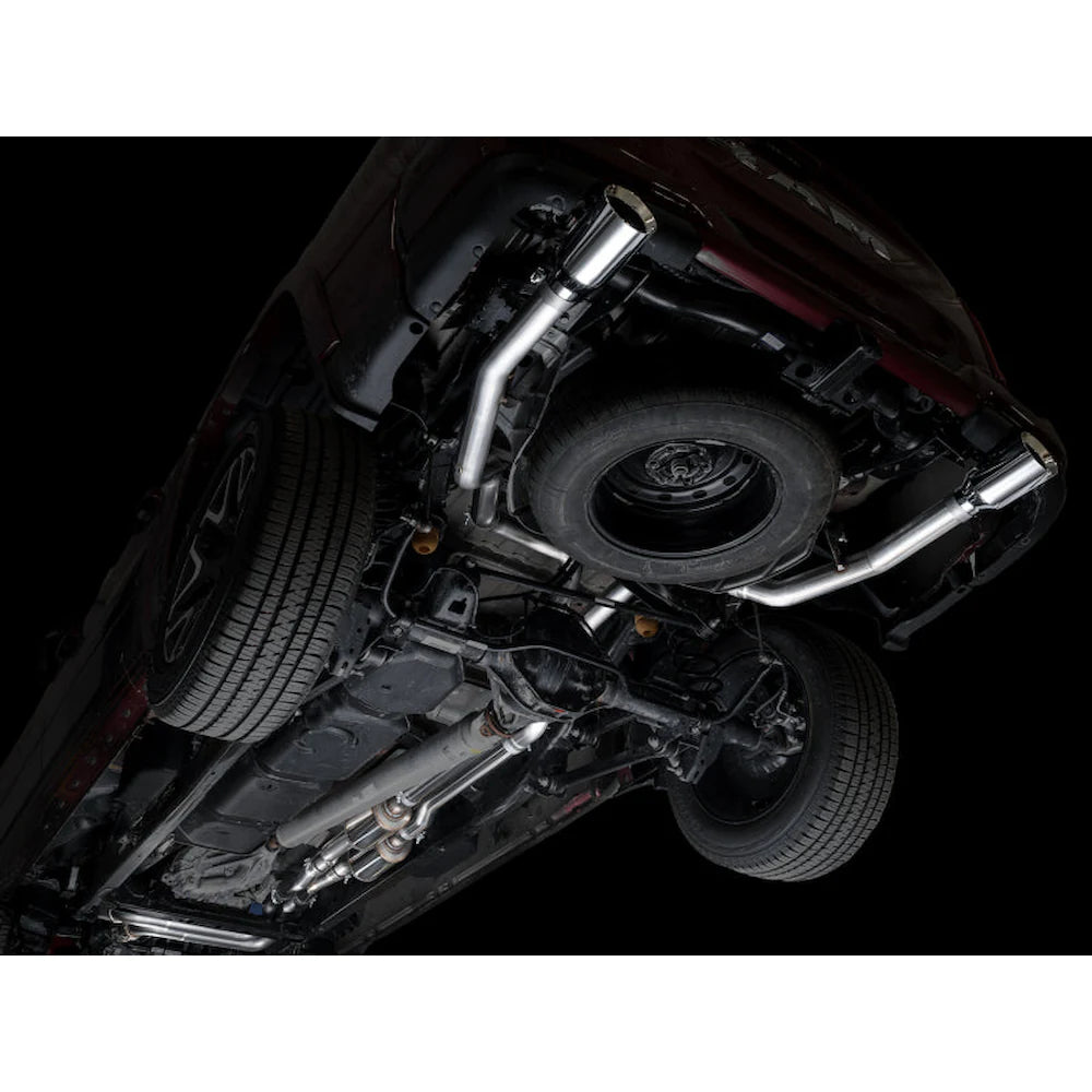 AWE 25+ RAM 1500 3.0TT 0FG Catback Touring Exhaust - Chrome Silver Tips - product view 5 - AWE part 3015-32530