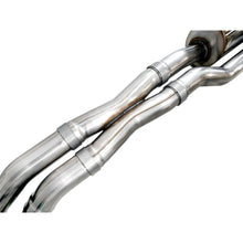Load image into Gallery viewer, AWE 25+ RAM 1500 3.0TT 0FG Catback Touring Exhaust - Diamond Black Tips - product view 5 - AWE part 3015-33530