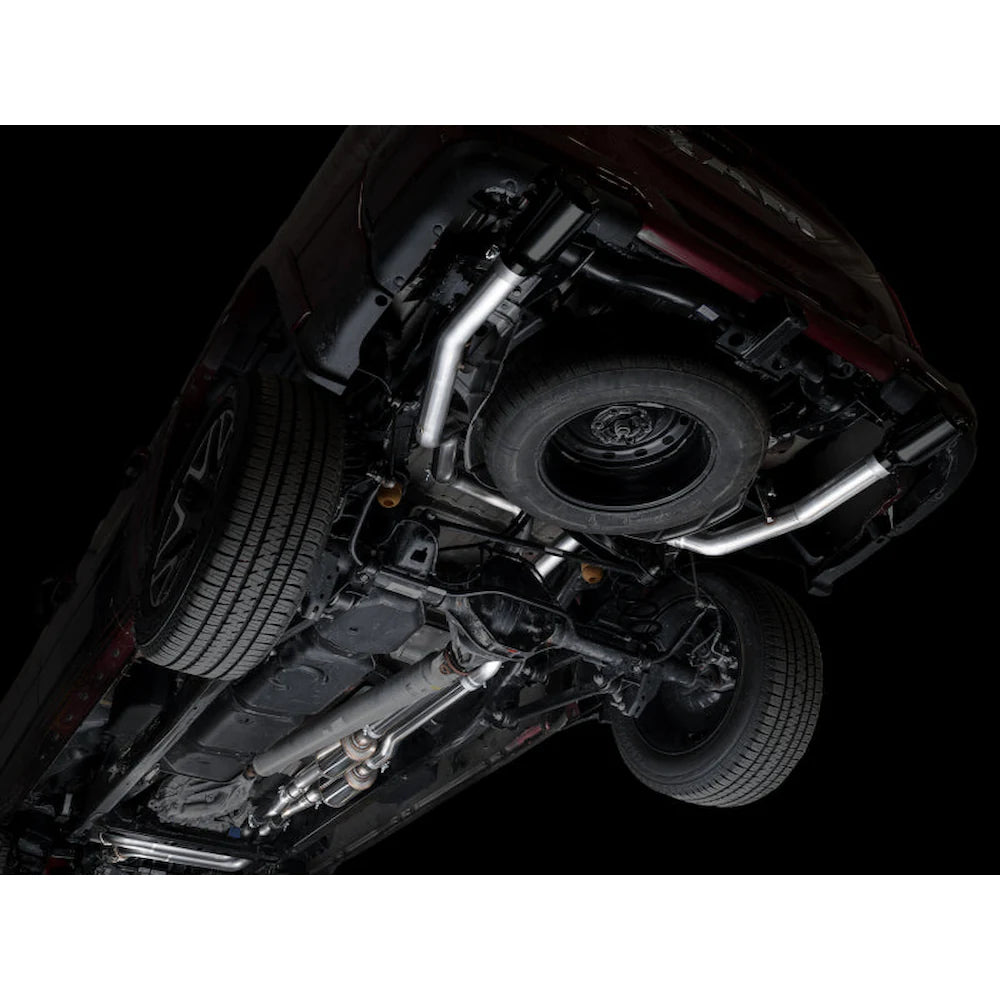 AWE 25+ RAM 1500 3.0TT 0FG Catback Touring Exhaust - Diamond Black Tips - product view 10 - AWE part 3015-33530