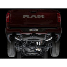 Load image into Gallery viewer, AWE 25+ RAM 1500 3.0TT 0FG Catback Touring Exhaust - Diamond Black Tips - product view 13 - AWE part 3015-33530