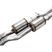 Load image into Gallery viewer, AWE 25+ RAM 1500 3.0TT 0FG Catback Touring Exhaust - Diamond Black Tips - product view 15 - AWE part 3015-33530