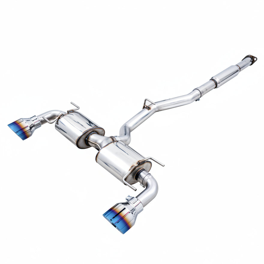AWE Touring Edition Exhaust Vapor Blue Tips for Subaru BRZ Toyota GR86 86 Scion FR-S